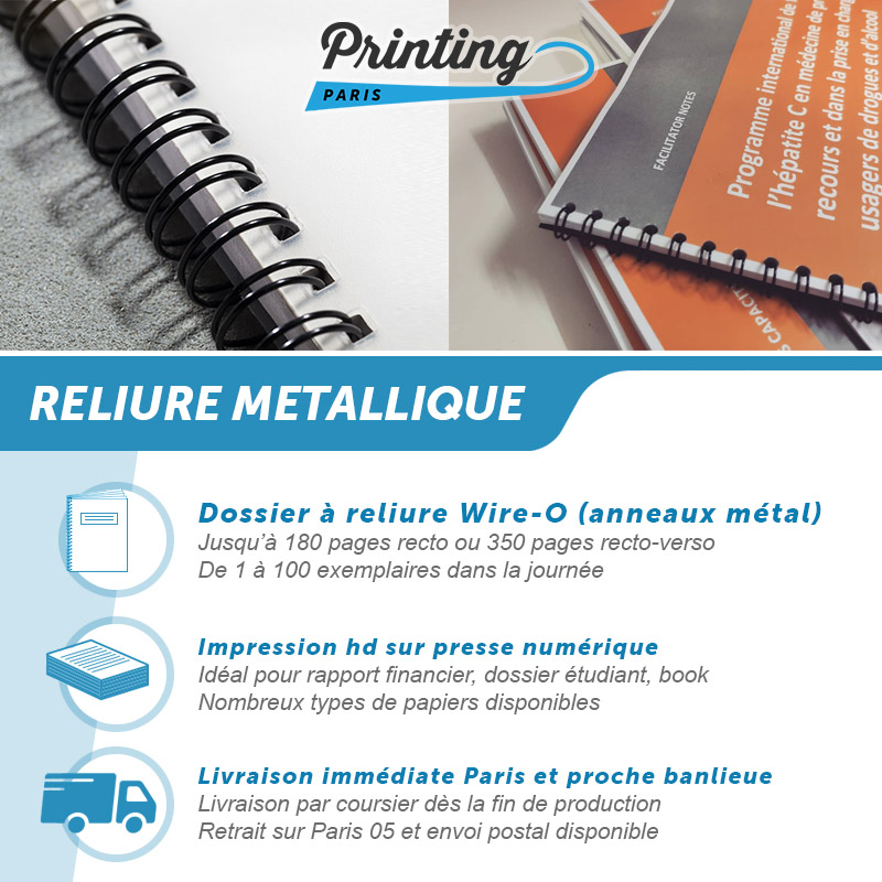Spirales Reliure Métallique 18mm Étape 5:1 - Noir - Boîte De 20 Unités - 160 Feuilles Max